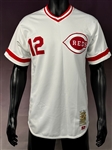 2000 Juan Castro Cincinnati Reds Big Red Machine Throwback Game Used Jersey
