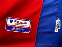 2010 Juan Castro Philadelphia Phillies Red Pregame Jersey