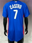 2010 Juan Castro Philadelphia Phillies Blue Pregame Jersey