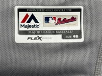 2017 Juan Castro Los Angeles Dodgers 4th of July Coaches Road Jersey - Two-Game Style from July 1 & 2, 2017