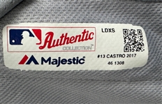 2017 Juan Castro Los Angeles Dodgers 4th of July Coaches Road Jersey - Two-Game Style from July 1 & 2, 2017