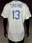 2016 Juan Castro Los Angeles Dodgers Father's Day Coaches Jersey - One-Game Style from June 19, 2016