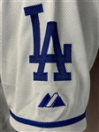 2009 Juan Castro Los Angeles Dodgers Game Used Road Jersey