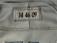 2009 Juan Castro Los Angeles Dodgers Game Used Road Jersey