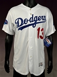 2017 Juan Castro Los Angeles Dodgers Old Timers Game Home Jersey - Issued for June 10, 2017 Old Timers Game