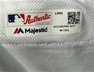 2017 Juan Castro Los Angeles Dodgers 4th of July Coaches Home Jersey - One-Game Style from July 4, 2017