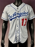 1999 Juan Castro Los Angeles Dodgers Road Jersey - With Pee Wee Reese and Ron Cey Patches