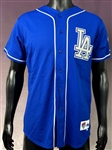 1998/99 Juan Castro Los Angeles Dodgers Royal Blue Batting Pracice Jersey