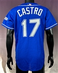 1998/99 Juan Castro Los Angeles Dodgers Royal Blue Batting Pracice Jersey