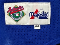 1998/99 Juan Castro Los Angeles Dodgers Royal Blue Batting Pracice Jersey