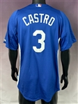 2011 Juan Castro Los Angeles Dodgers Game Used Jersey