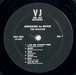 1964 <em>Introducing The Beatles</em> (Vee-Jay LP-1062, MONO) - Rare Pre-Capitol Records Beatles LP Release!
