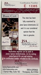 Duke Snider Single Signed Baseball and Signed Perez Steel Postcard in Framed Display (JSA)