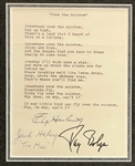 <em>Wizard of Oz</em> Signature Display Incl. First Edition <em>The Wonderful Wizard of Oz</em> with Judy Garland, Bert Lahr, Jack Haley, Ray Bolger, Margaret Hamilton and Buddy Ebsen (JSA)