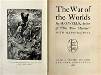 1898 <em>The War of the Worlds</em> First American Edition H.G Wells