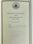 Gore Vidal Signed Easton Press Edition <em>Lincoln</em> (JSA)