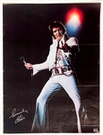 1977 Elvis Presley Souvenir Sincerely Elvis Poster - Roadshow Merchandise