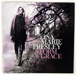Lisa Marie Presley Red Sequined Jacket from Designer Andre Van Pier - Plus Signed CD Booklet (Beckett Authentic)
