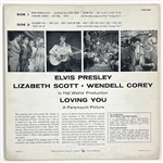 1957 Elvis Presley <em>Loving You</em> MONO Soundtrack LP (LPM-1515)