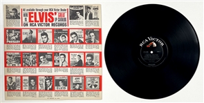 1959 Elvis Presley <em>For LP Fans Only</em> MONO LP (LPM-1990) with Original Record Store Receipt!