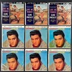 Collection of 35 Elvis Presley 45 RPM EPs with Picture Sleeves
