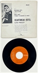 1968 Elvis Presley EP <em>Heartbreak Hotel</em> (EPA-821) Orange Label - MINT