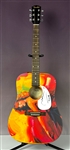 Peter Max Signed Taylor Swift Design Fender Acoustic Guitar (PSA/DNA)