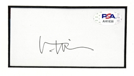 Val Kilmer Signed Cut Signature in Display with Photo as Doc Holliday in <em>Tombstone</em>