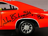 <em>The Dukes of Hazzard</em> Cast-Signed Die Cast General Lee (Beckett Authentic)