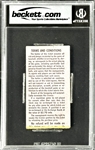 Mickey Mantle Career Home Run #406 Ticket Stub - April 11, 1963, Yankee Stadium (Encapsulated Beckett Authentic)