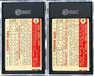 1952 Topps Baseball High Number SGC-Graded Pair (2)
