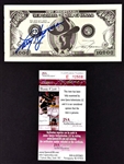 Larry Hagman (JR from <em>Dallas</em>) Signed $10,000 Bill (JSA)