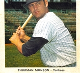 Thurman Munson Signed 1970 New York Yankees Picture Pack Photo (Encapsulated by PSA/DNA)