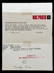 1975 Elvis Presley Original News Service Photo for <em>Elvis on Tour</em>