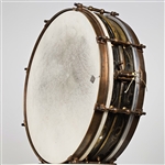 Ludwig 1920's 4x14 Black Beauty Snare Drum Owned by Papa Jo Jones and Several of the Most Prominent Drummers in History
