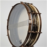 Ludwig 1920's 4x14 Black Beauty Snare Drum Owned by Papa Jo Jones and Several of the Most Prominent Drummers in History