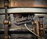 Ludwig 1920's 4x14 Black Beauty Snare Drum Owned by Papa Jo Jones and Several of the Most Prominent Drummers in History