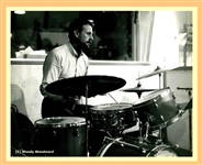 Larry Bunker's Gretsch 1950's Round Badge Drum Kit; 8x12, 14x14, 14x20; 3 ply shells; Copper Mist finish