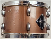 Larry Bunker's Gretsch 1950's Round Badge Drum Kit; 8x12, 14x14, 14x20; 3 ply shells; Copper Mist finish