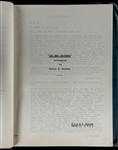 1952 <em>The Reno Brothers</em> Original “FINAL” Script for Elvis Presley’s First Film, <em>Love Me Tender</em>