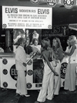 Massive 12-Foot Mylar Banner for 1974 Elvis Las Vegas Hilton Shows - One of Only 40 Ever Made!