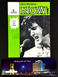 December 1975 Elvis Presley COMPLETE “Las Vegas Hilton Special Souvenir Package” Incl. Promotional Photos, Posters, Postcards and Calendar