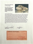 Elvis Presley Owned Stunning Ornate Aztec Sterling Silver Bracelet by Noted Jewelry Designer Alfredo Villasana 
