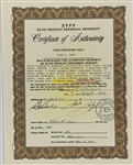 Elvis Presley Owned Black Satin Robe with Red Trim – Gifted to Ed Hill of the Stamps Quartette – Former Mike Moon Collection