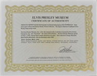Elvis Presley Owned and Worn White Overcoat - Former Jimmy Velvet Collection