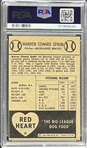 1952 Red Heart Warren Spahn - PSA VG-EX 4