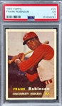 1957 Topps #35 Frank Robinson - PSA EX 5