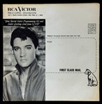1966 Elvis Presley Special Easter Programming Promotional Kit Incl. Original Envelope, Postcard and Two 45 RPM White Label Not For Sale Singles