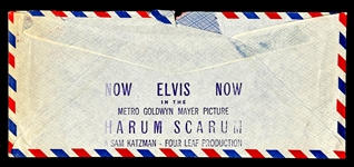 1965 Colonel Tom Parker Signed Letter on MGM Letterhead in Original Envelope with <em>Harum Scarum</em> Promotion (Beckett Authentic)