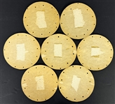 1963 <em>Elvis' Golden Records Vol. 3</em> Ceiling Hangers (7) Likely Displayed at Colonel Parker's Hollywood Office